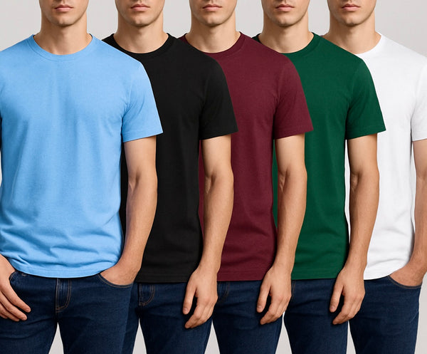 Pack of 3 - Short Sleeve T Shirts