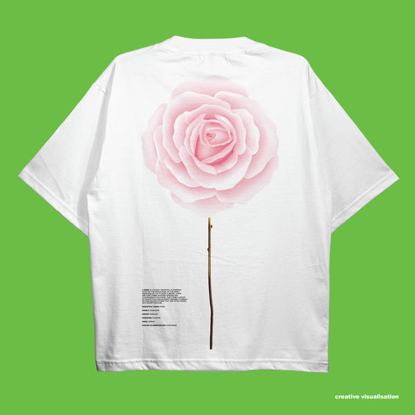 Oversized T-shirt - Rose