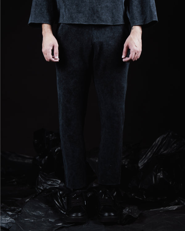 Acid Wash Trouser - OMT Black