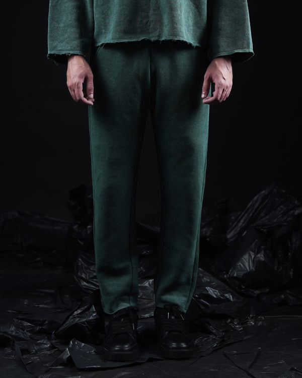 Acid Wash Trouser - OMT Green